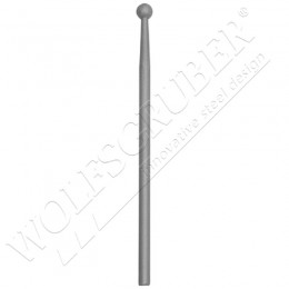Barreau de diamètre 12mm, Longueur 500mm - Pointe boule de largeur 18