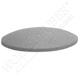 Fond bombé en fer forgé - Diamètre 33