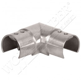 Coude à 90° pour tube cannelé de diamètre 48,3
