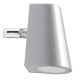 Lampe LED design pour poteau - Couleur argent