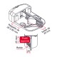 Sabot de portail à fermeture automatique