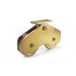 Roue à balancier avec graisseur - Diamètre 160 - Gorge O