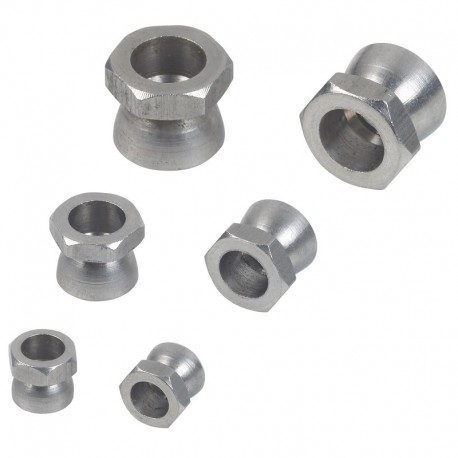 Écrou de sécurité inox auto-cassant - M6