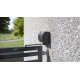 Ferme-porte hydraulique pour pilier béton - Couleur noir