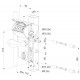 Serrure à code mécanique - Anthracite - Profil 60/70 - Portail battant