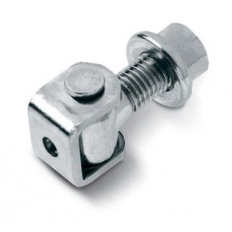 Gond à souder - Diamètre 20 - En inox