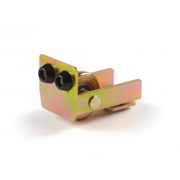 Roue de support avec plaque pour autoportant aluminium