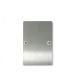 Embout de finition profil aluminium - Brut - Ninfa 105