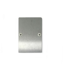 Embout de finition profil aluminium - Brut - Ninfa 105