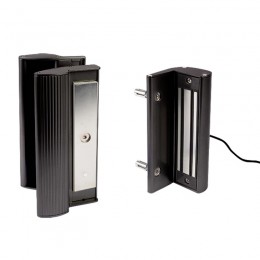 Ventouse électromagnétique avec poignées - Noir - 300kg