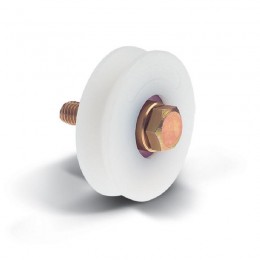 Poulie en nylon diamètre 60 - Gorge V