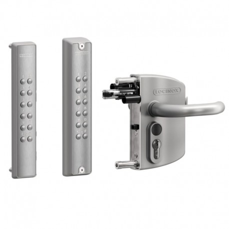 VOLTA LOCINOX serrure à clavier électronique autonome pour portails 40x60