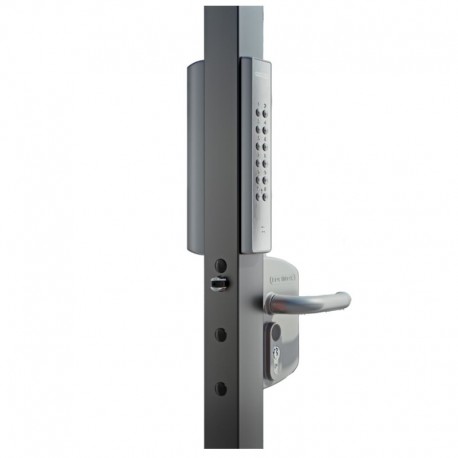 VOLTA 60x80 LOCINOX Serrure à code électronique, autonome pour portails