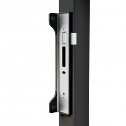 Gâche électrique plate pour serrures à encastrer, avec butée - UNILEC de LOCINOX