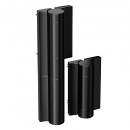 MAMMOTH-HD-2 LOCINOX Charnière et Ferme-Porte Hydraulique – Finition Noir RAL 9005