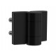 DINO-2 9005 LOCINOX Lot de 2 Charnières, Noir 180° à Double Roulements - Design & Robuste