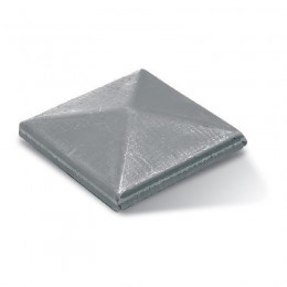 Chapeau carré en acier brut à souder - Dimension de 30