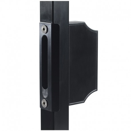 LOCINOX G/ÂCHE POUR SERRURES STYLE FER FORG/É Noir SPKZ-QF-40-9005