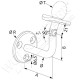 Support de main courante orientable - Diamètre 33,7