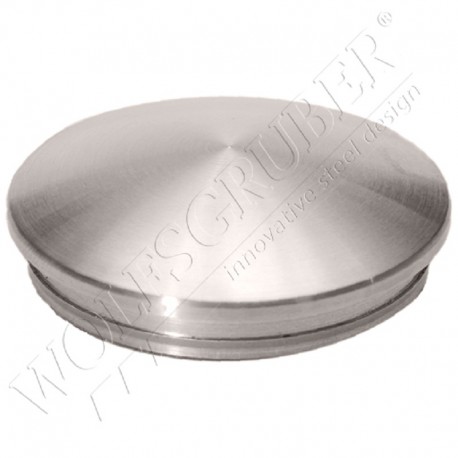 Embout bombé en inox - petit modèle (diamètre 48,3mm)